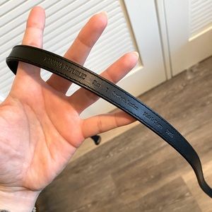 Banana Republic Black Skinny Belt